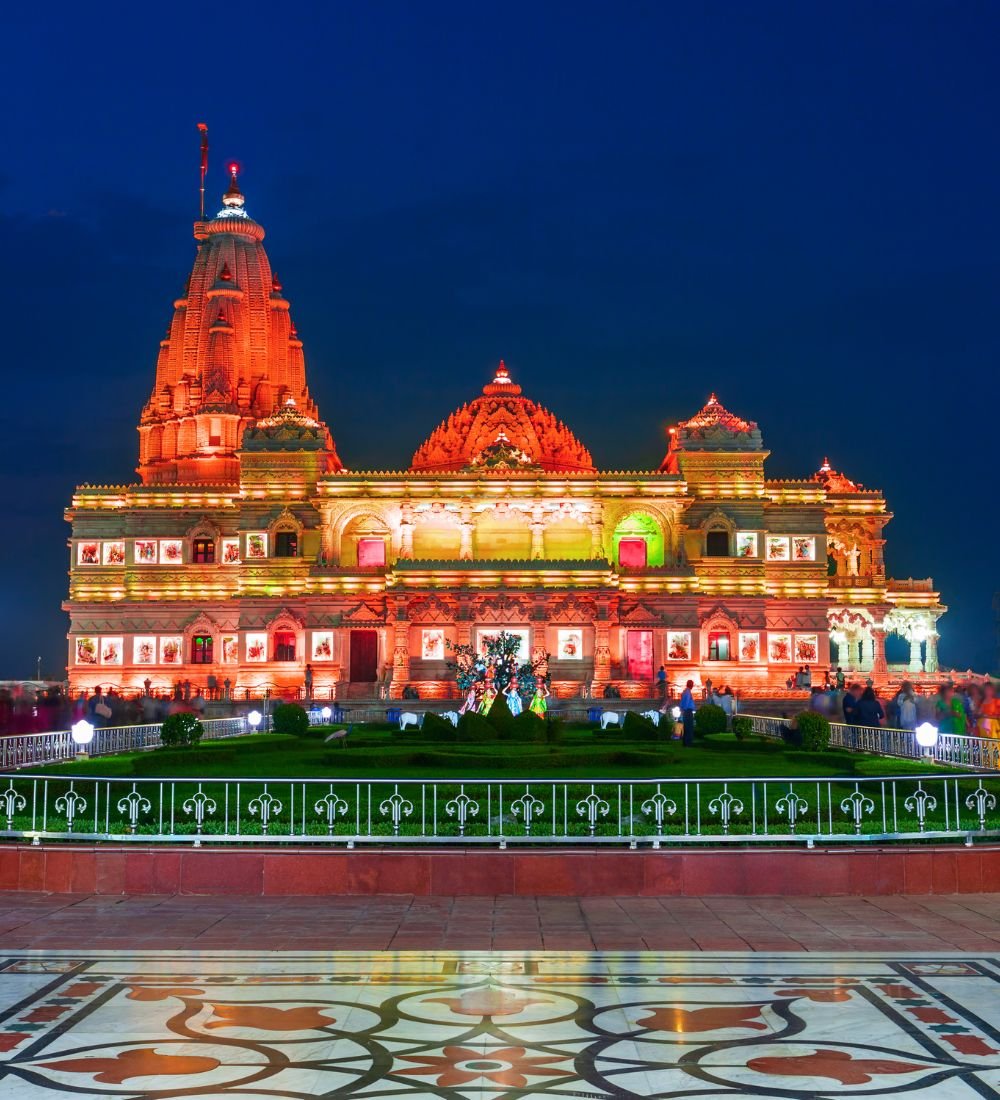 3 Delhi to Agra Mathura Vrindavan Overnight Package Tour - Image 1